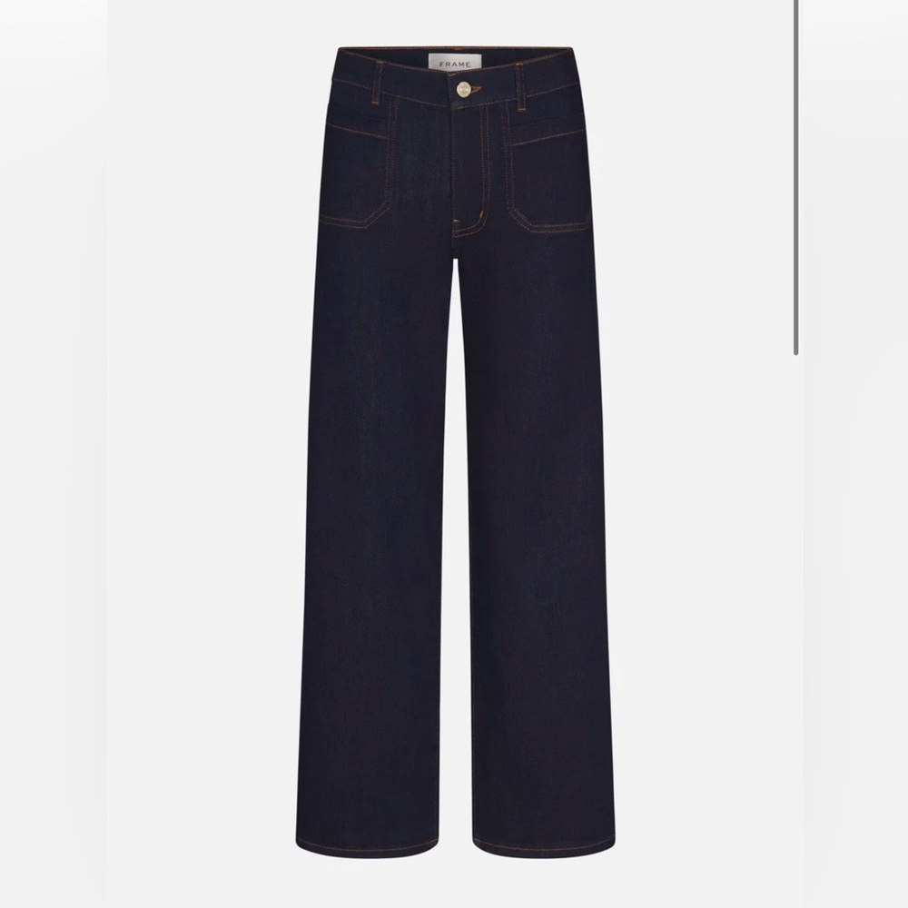 FRAME Le Pixie Slim Palazzo Modern Pocket